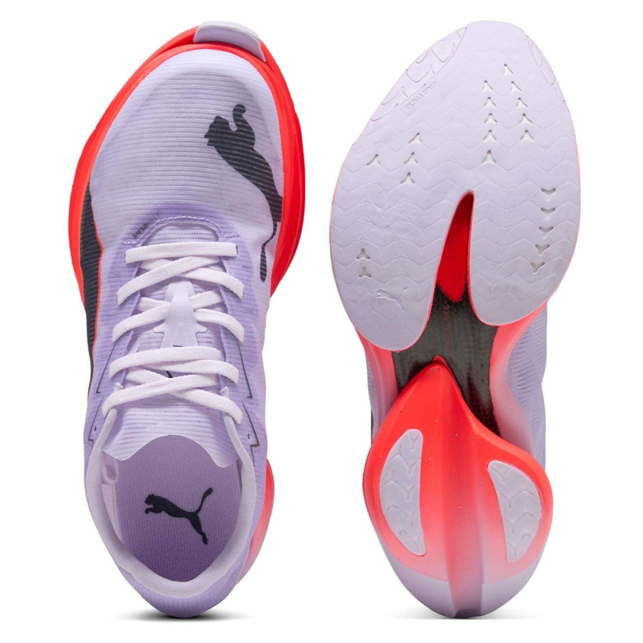 Puma Fast-R 3 Nitro Elite - Womens Racing Shoes - Light Lavender/Inky Depths/Ultra Red - image 3