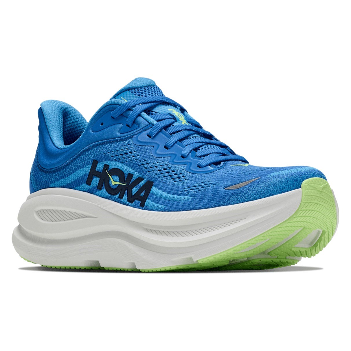 Hoka Bondi 9 - Mens Running Shoes - Virtual Blue/Soft Cobalt - image 7