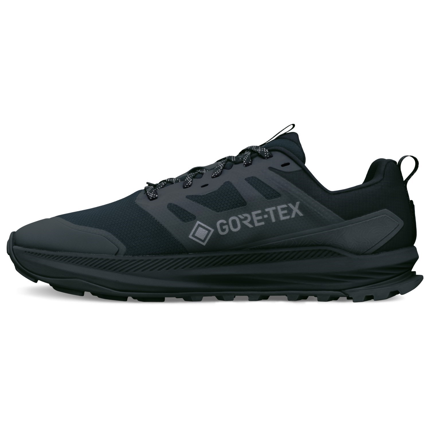 Altra Lone Peak 9+ GTX - Mens Trail Running Shoes - Black/Black - image 2
