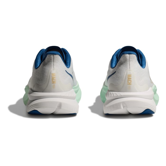 Hoka Mach 6 - Mens Running Shoes - Frost/Gold