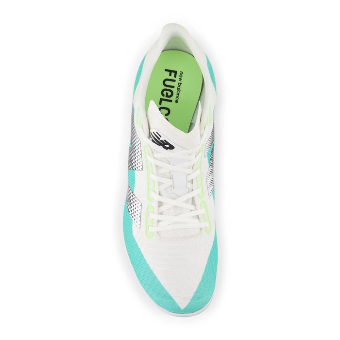 New Balance MD 500 v9 - Womens Middle Distance Track Spikes - Cyber Jade/White/Black