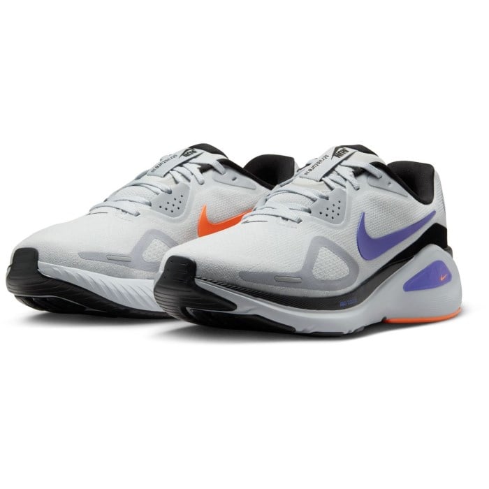 Nike Air Zoom Structure 26 - Mens Running Shoes - Pure Platinum/Persian Violet/Wolf Grey