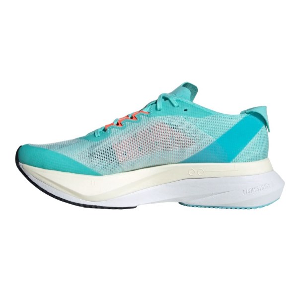 Adidas Adizero Boston 12 - Womens Running Shoes - Turquoise/Silver Metallic/Light Aqua