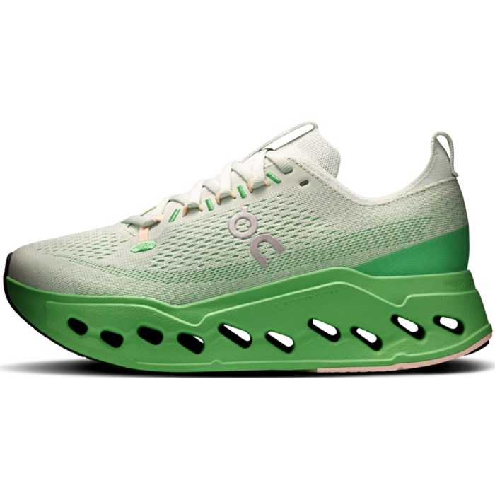 On Cloudsurfer Max - Womens Running Shoes - Mineral/Honeydew