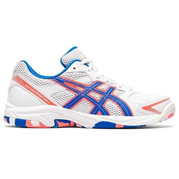 Asics Gel Shepparton Womens Lawn Bowls Shoes White/Electric