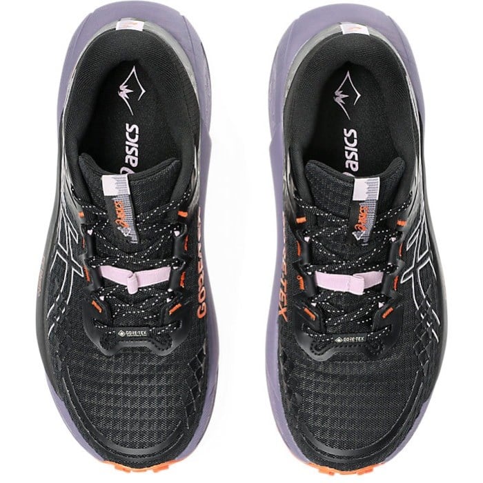 Asics Trabuco 13 GTX - Womens Trail Running Shoes - Black/Light Ube