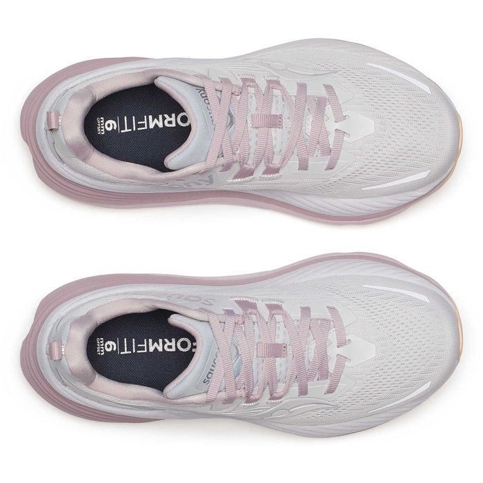 Saucony Hurricane 24 - Womens Running Shoes - Cloud/Bloom