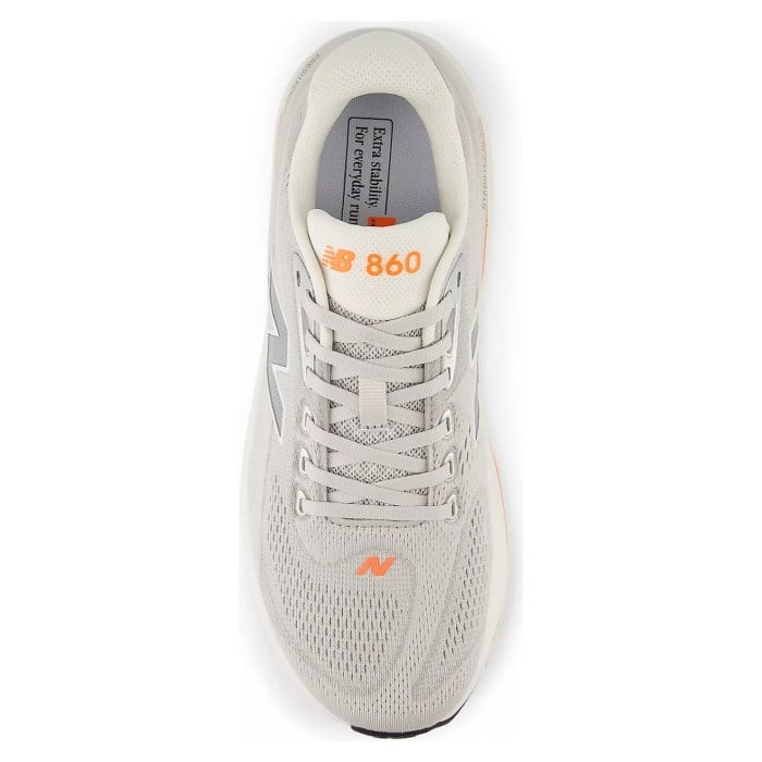 New Balance Fresh Foam X 860v15 - Mens Running Shoes - Grey Matter/Sea Salt