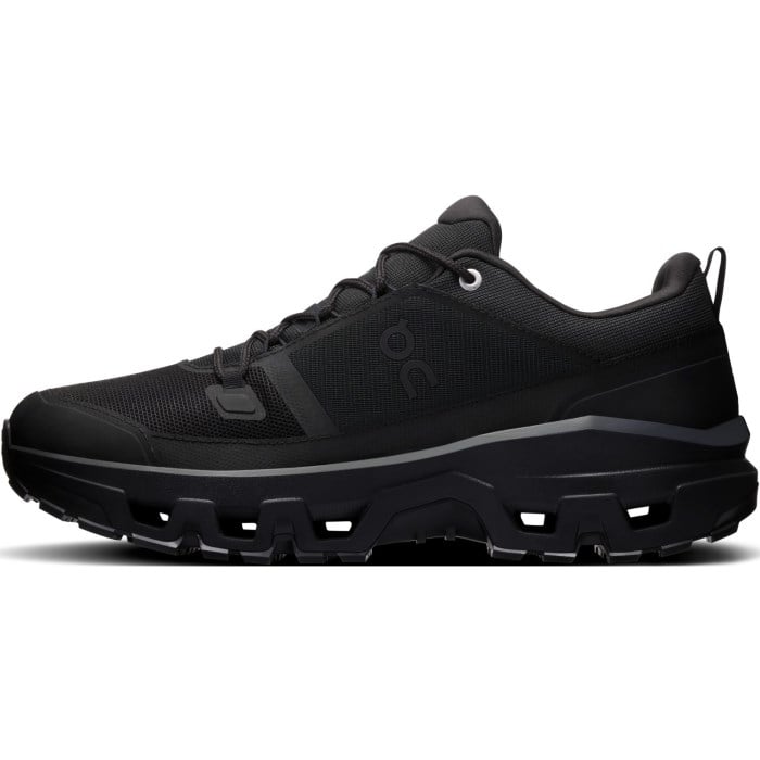 On Cloudrock Low Waterproof - Mens Hiking Shoes - Black/Black