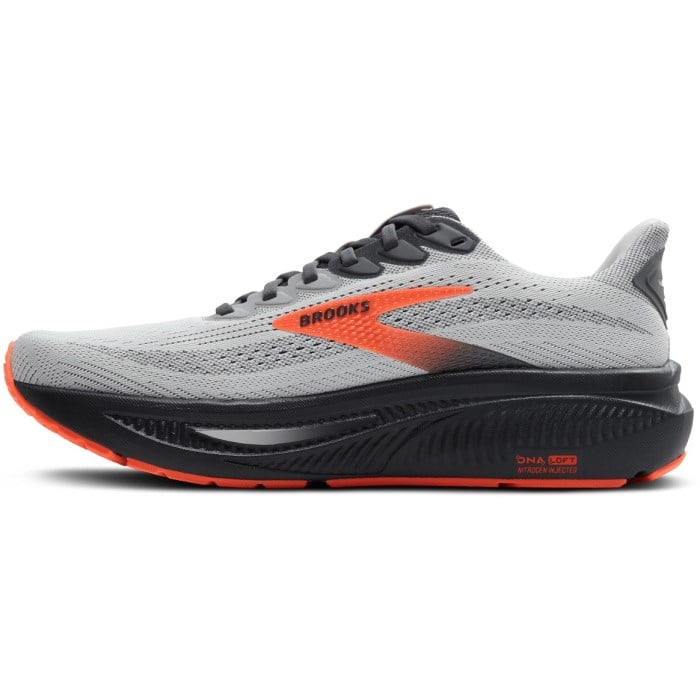 Brooks Ghost 17 - Mens Running Shoes - Oyster Mushroom/Org/Ebo
