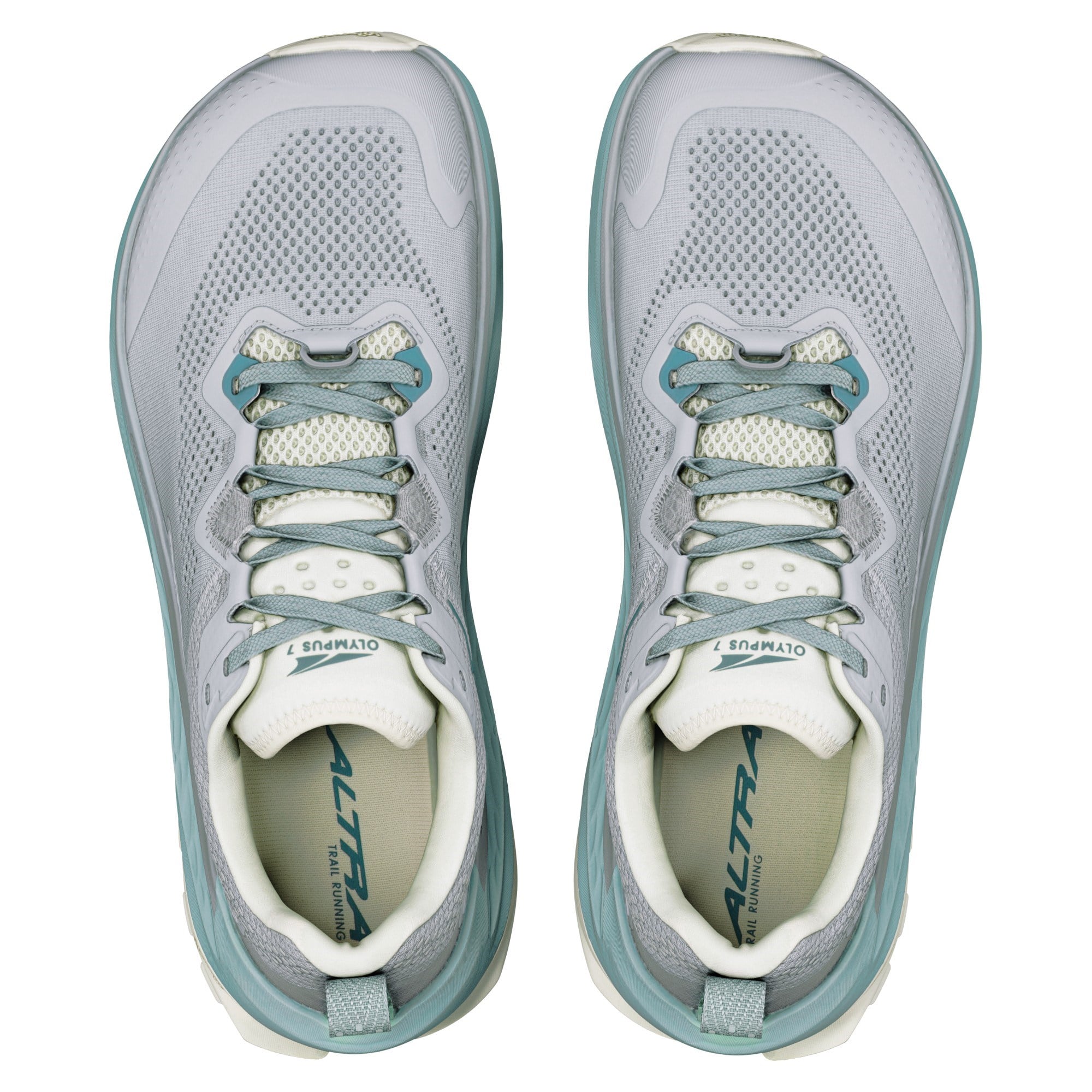 Altra Olympus 7 - Mens Trail Running Shoes - Ultra Gray/Sea Pine/Green Milieu - image 4