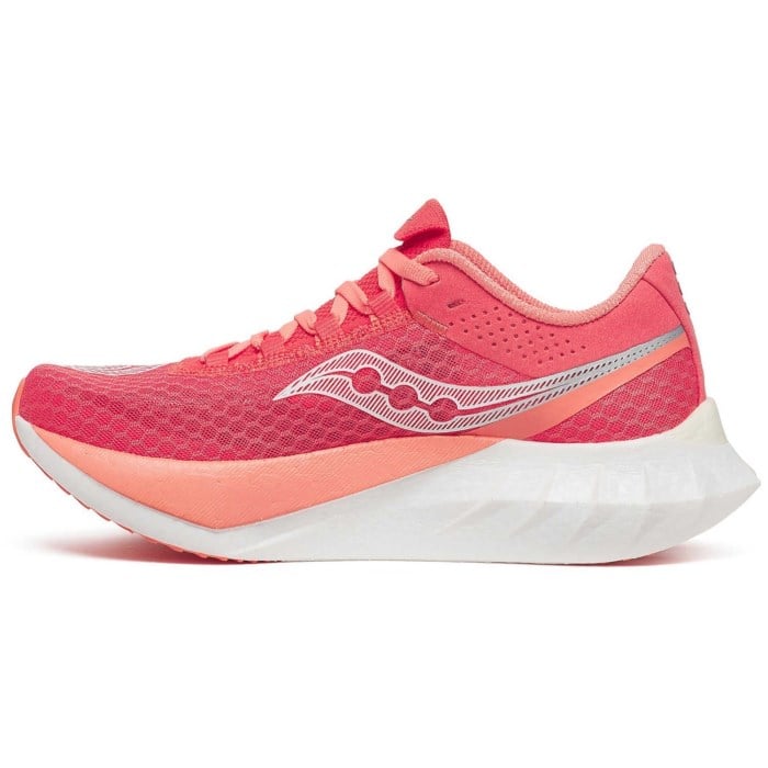 Saucony Endorphin Pro 4 - Womens Road Racing Shoes - Coral