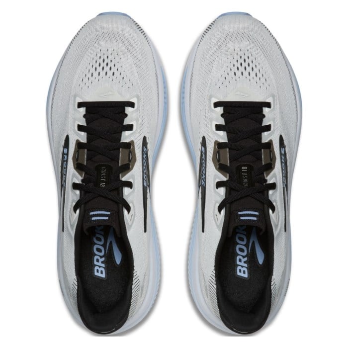 Brooks Ghost 18 - Mens Running Shoes - White/Black/Open Air