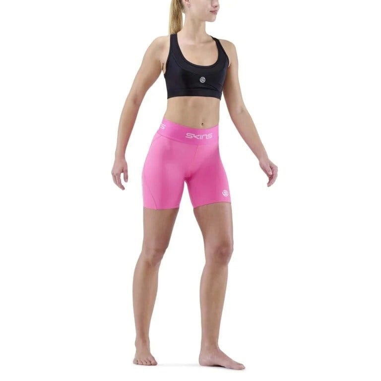 Skins Series-1 Womens Compression Shorts - Bright Pink