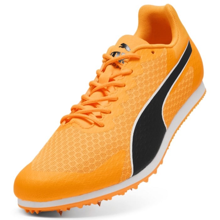 Puma evoSpeed Star 9 - Unisex Track and Field Shoes - Sun Stream/Puma Black/Puma White