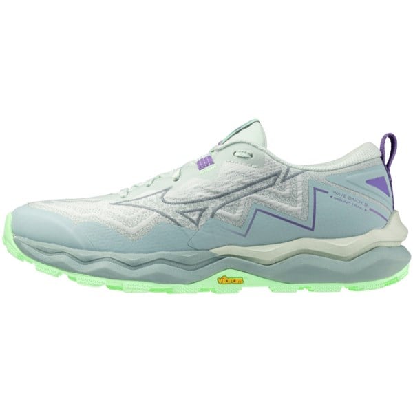 Mizuno Wave Daichi 9 - Womens Trail Running Shoes - Hint of Mint/Citadel Ether
