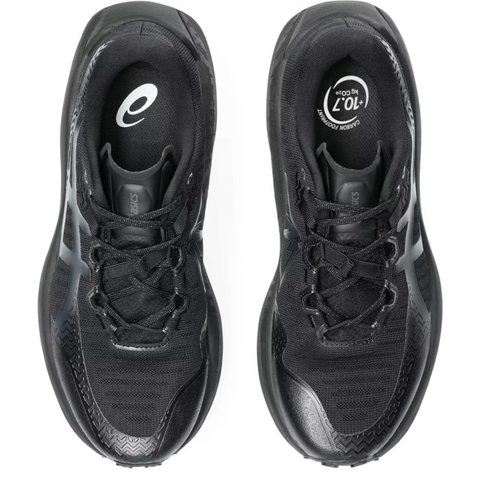 Asics Trabuco Max 5 - Mens Trail Running Shoes - Black/Graphite Grey