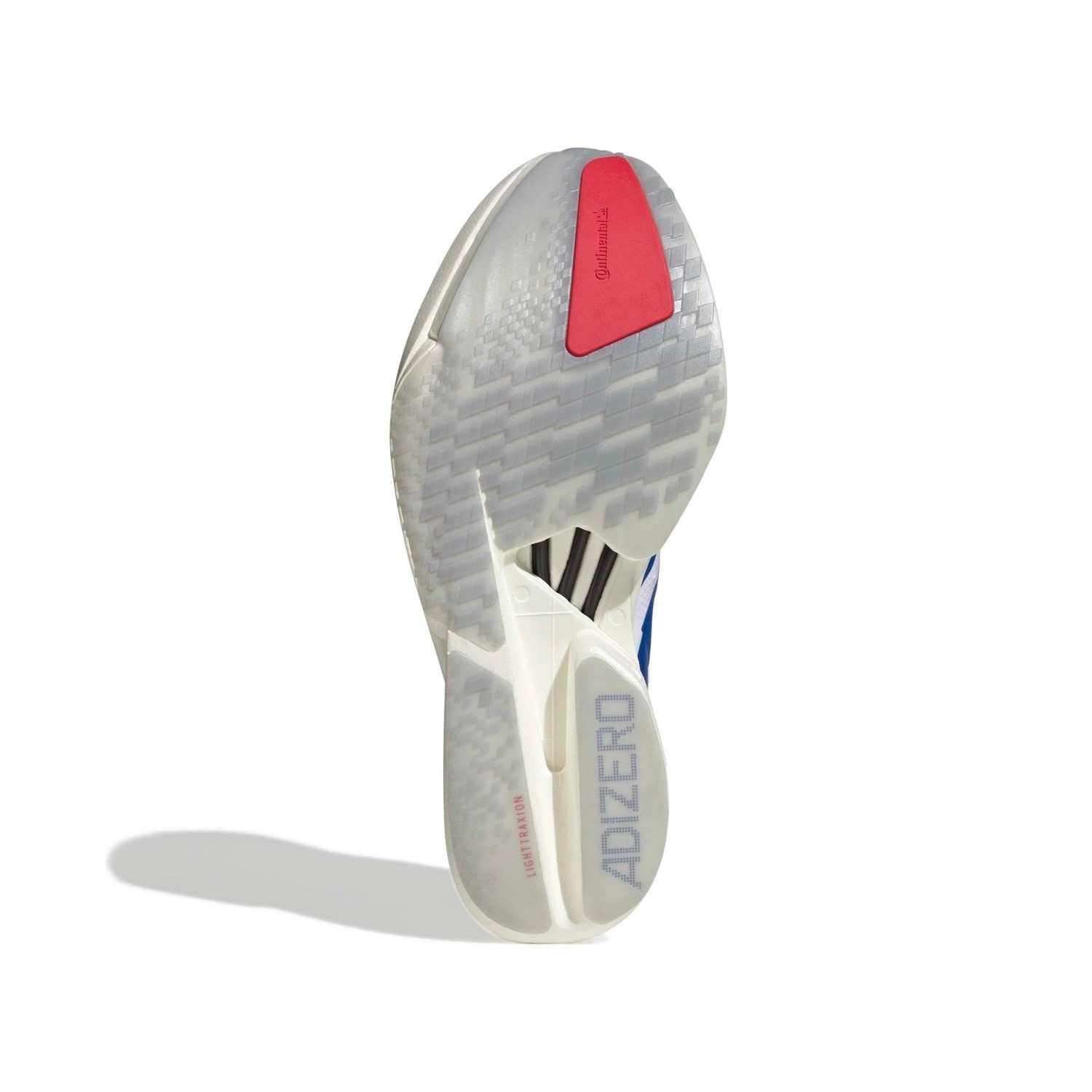 adidas Adizero Adios Pro 4 - Mens Racing Shoes - Cloud White/Team Royal Blue/Pure Ruby