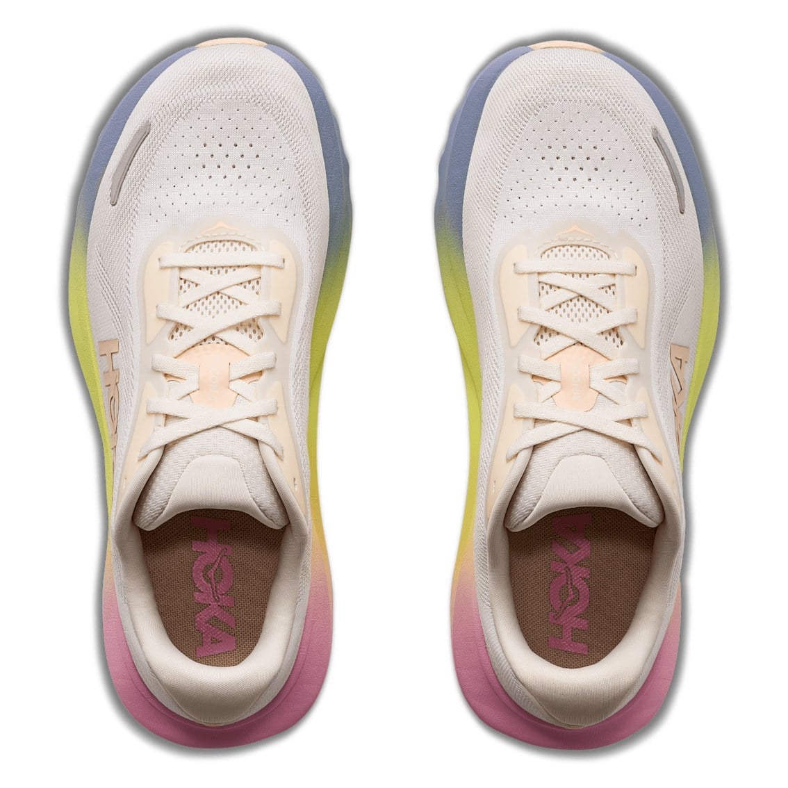 Hoka Rincon 5 - Womens Running Shoes - Alabaster/Tangerine Glow - image 4