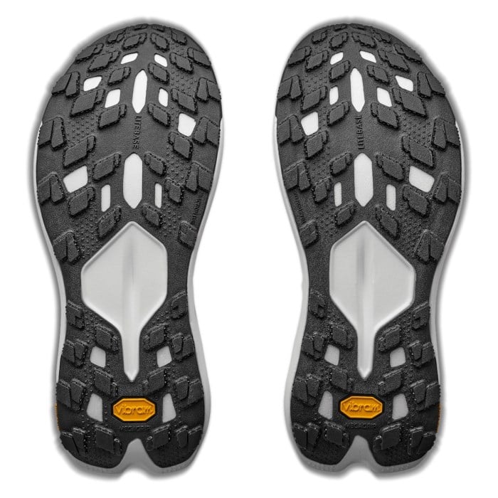 Hoka Tecton X 4 - Mens Trail Running Shoes - Frost Neon/Tangerine - image 6