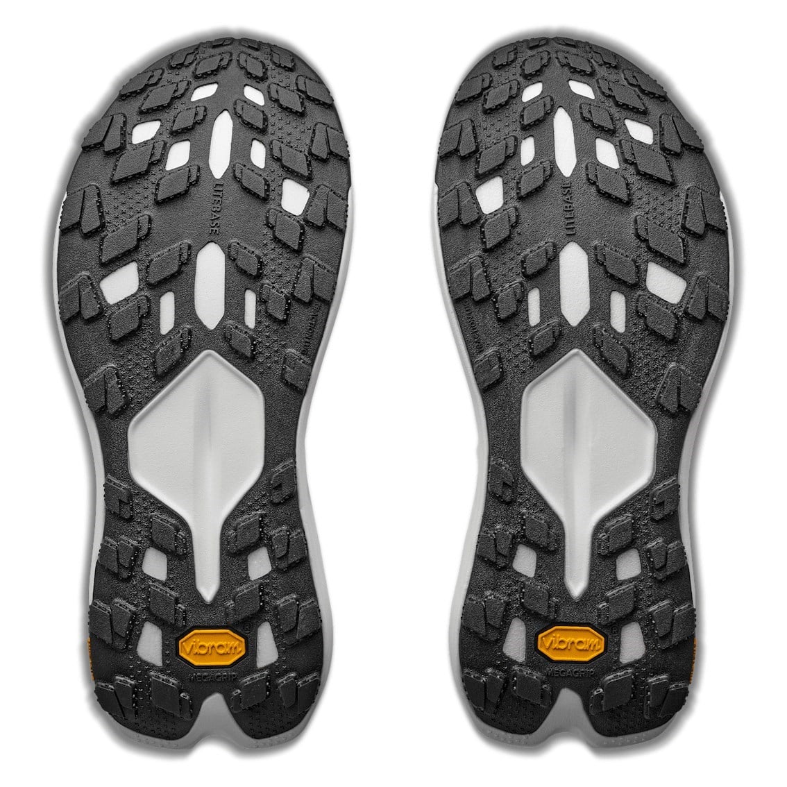 Hoka Tecton X 4 - Mens Trail Running Shoes - Frost Neon/Tangerine - image 6