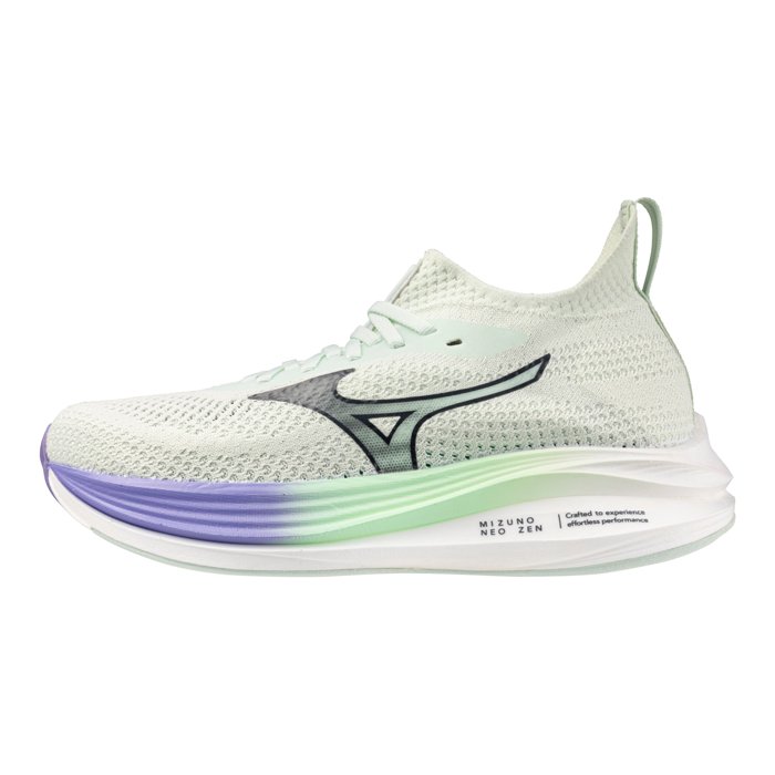 Mizuno Neo Zen - Womens Running Shoes - Mint/India Ink/Paisley Purple