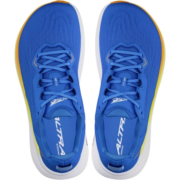 Altra FWD Via - Mens Running Shoes - Blue/Yellow