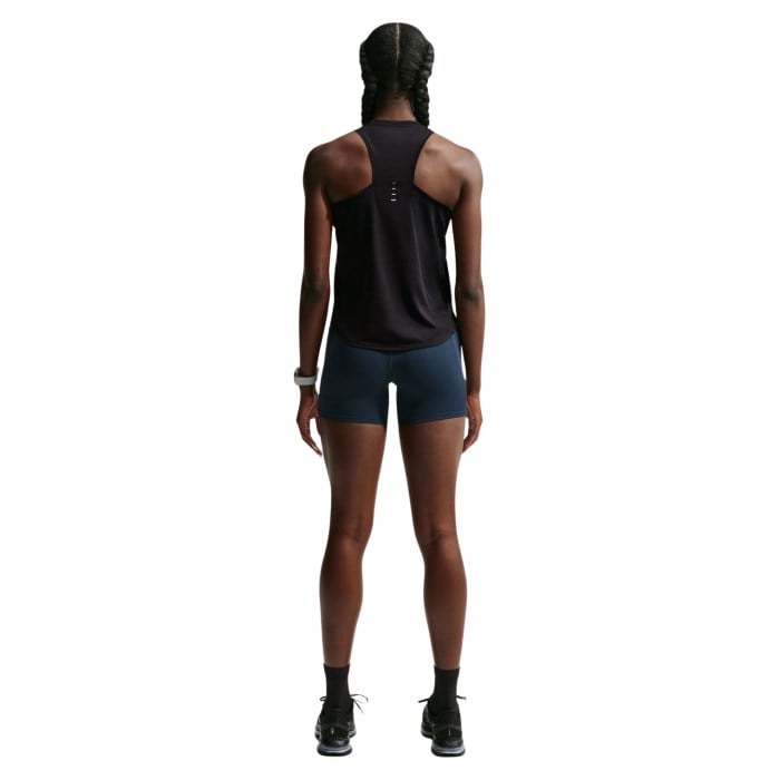 Nike Swift Dri-FIT Womens Running Tank Top - Black/Reflective Silver - image 2