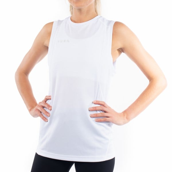 Sub4 Action Sleeveless Tank Top - White
