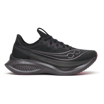 Saucony Endorphin Pro 5 - Womens Racing Shoes - Black/Syrup