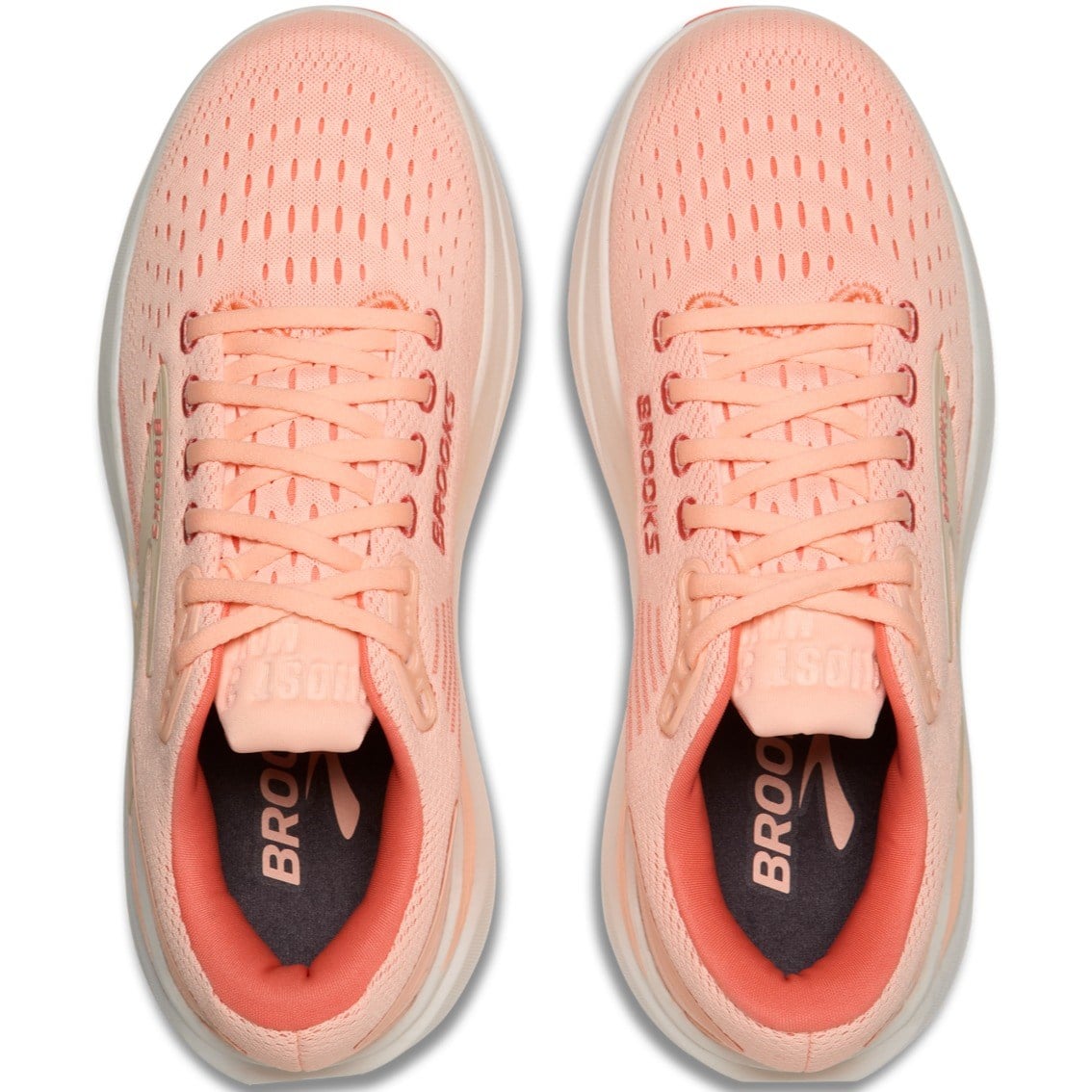 Brooks Ghost Max 3 - Womens Running Shoes - Peach/Sand/Coconut
