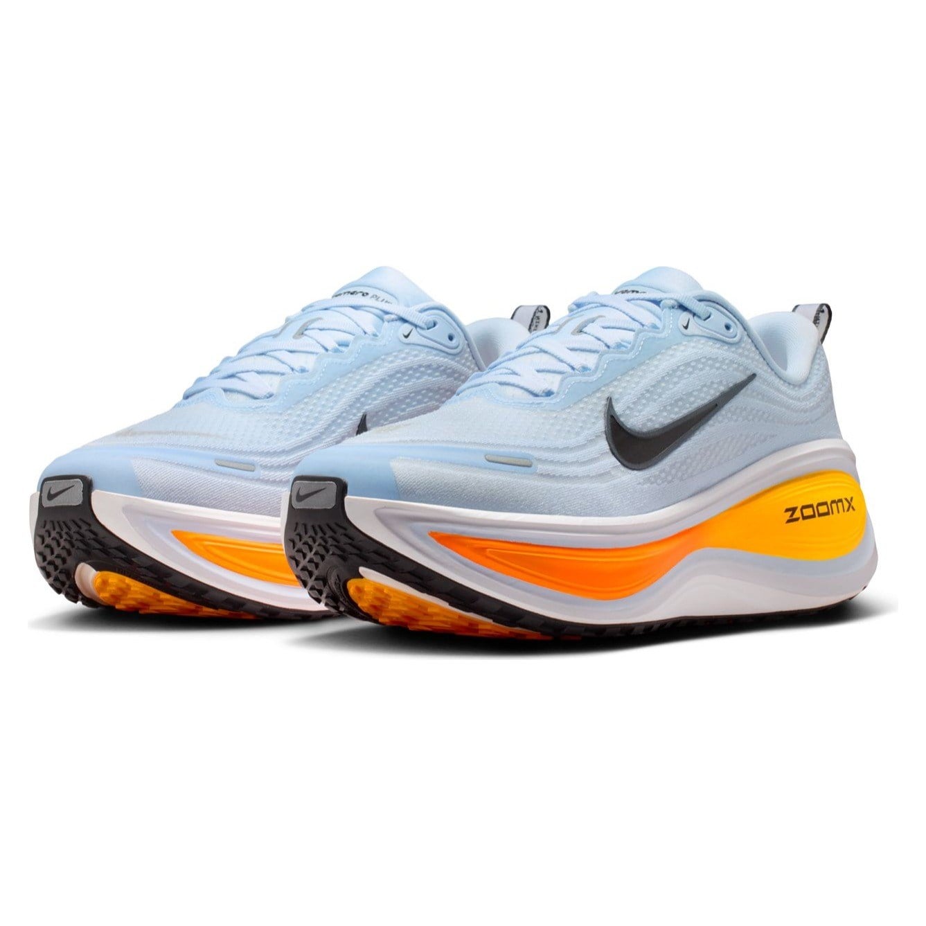 Nike Vomero Plus - Mens Running Shoes - Hydrogen Blue/Black/White/Total Orange