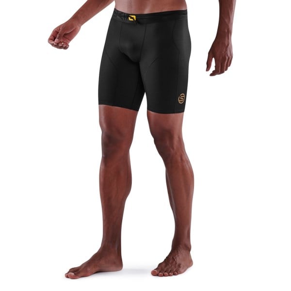 Skins Series-5 Mens Compression Powershorts - Black