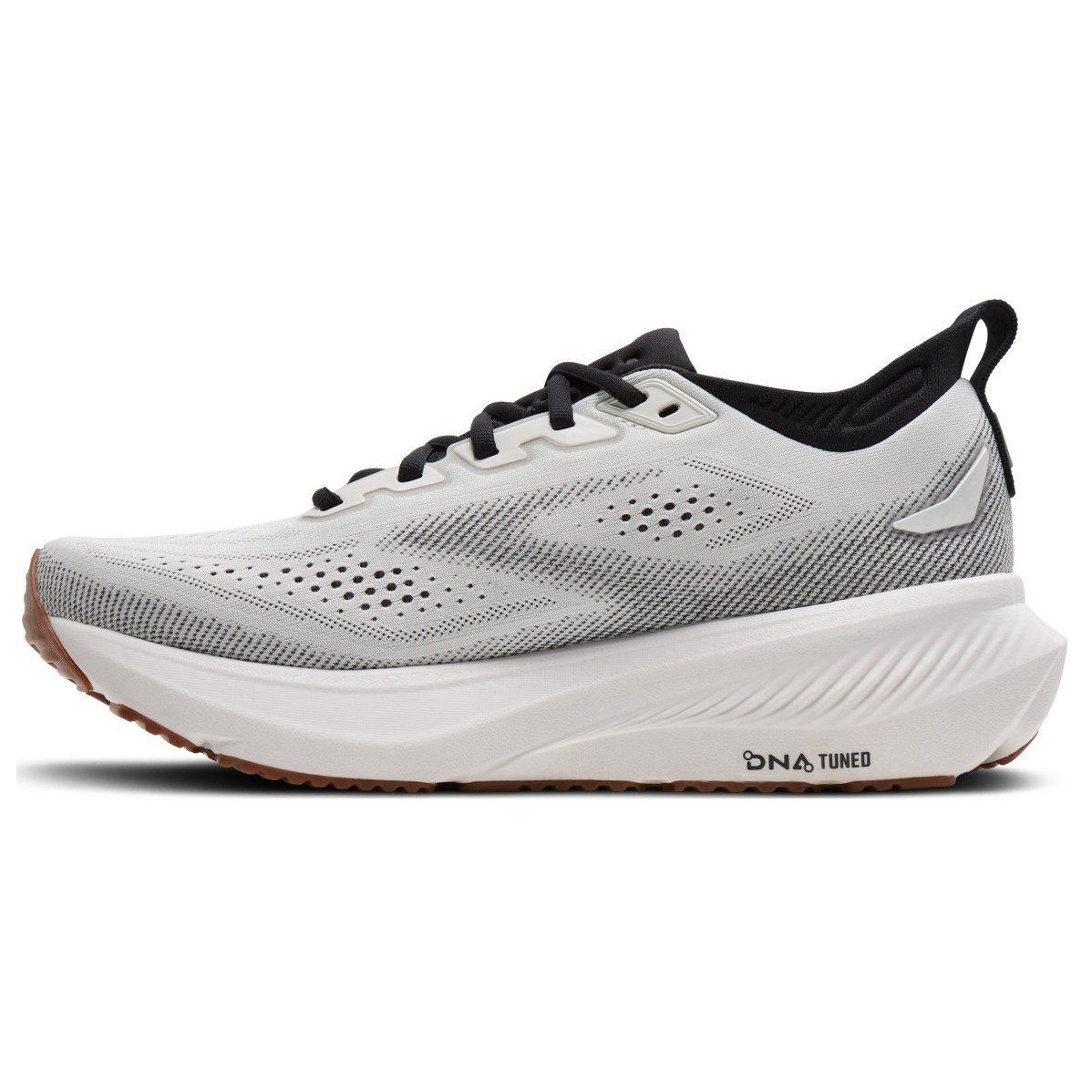 Brooks Glycerin 23 - Mens Running Shoes - White/Black/Gum