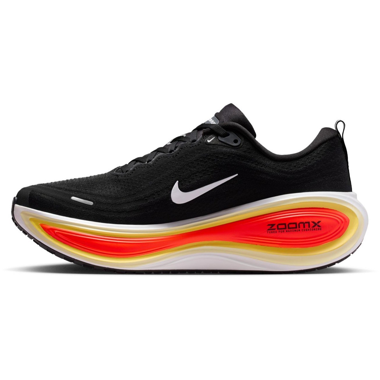 Nike Vomero Plus - Mens Running Shoes - Black/White/Bright Crimson/Sail