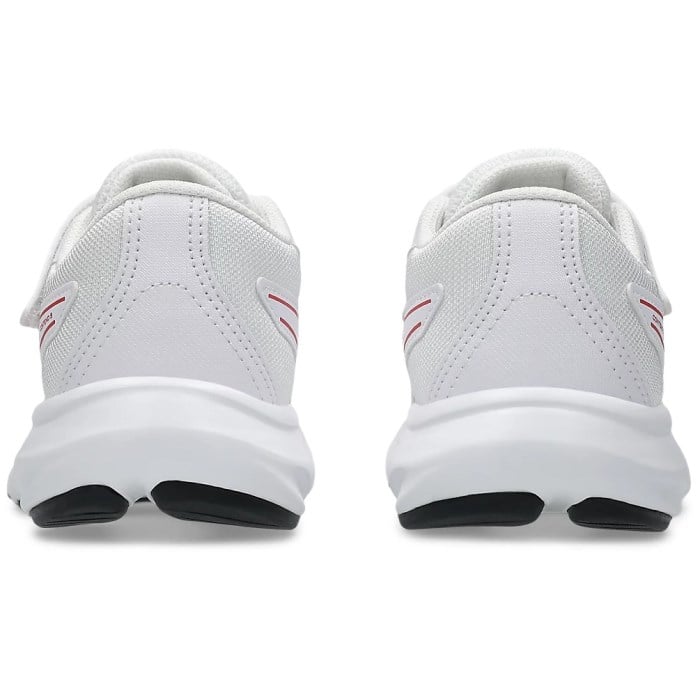 Asics Contend 9 PS - Kids Running Shoes - White/Orange Glow