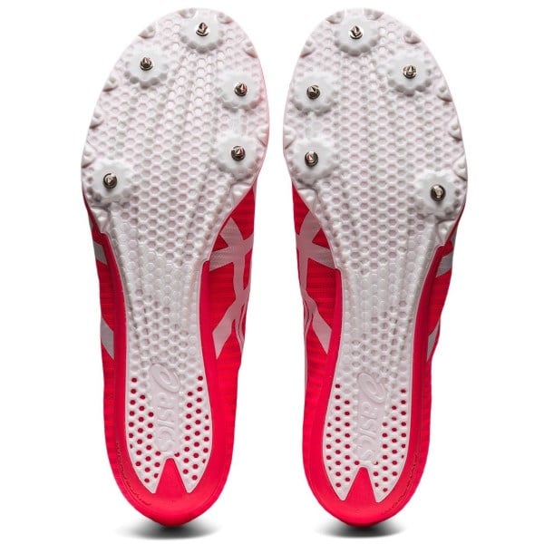 Asics Cosmoracer MD 2 - Unisex Middle Distance Track Spikes - Diva Pink/White