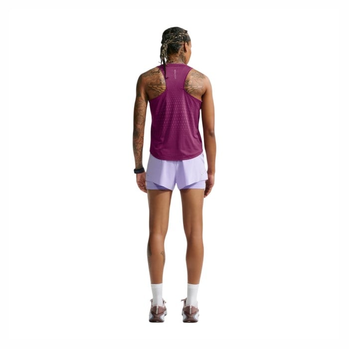 Nike Swift Aero-Fit Womens Running Tank Top - True Berry/Violet Dust/Reflective Silver - image 2