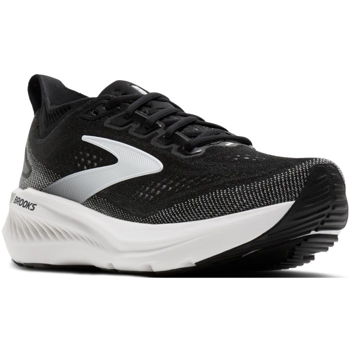 Brooks Glycerin GTS 23 - Mens Running Shoes - Black/Grey/White