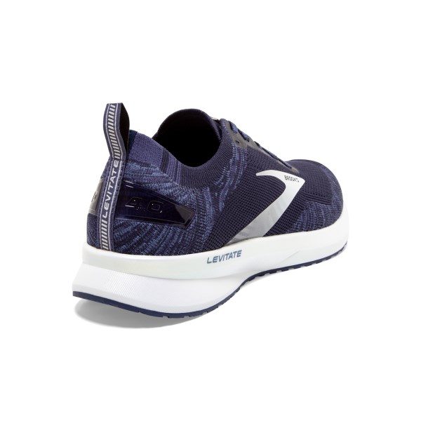 Brooks Levitate 4 - Mens Running Shoes - Navy/Grey/White