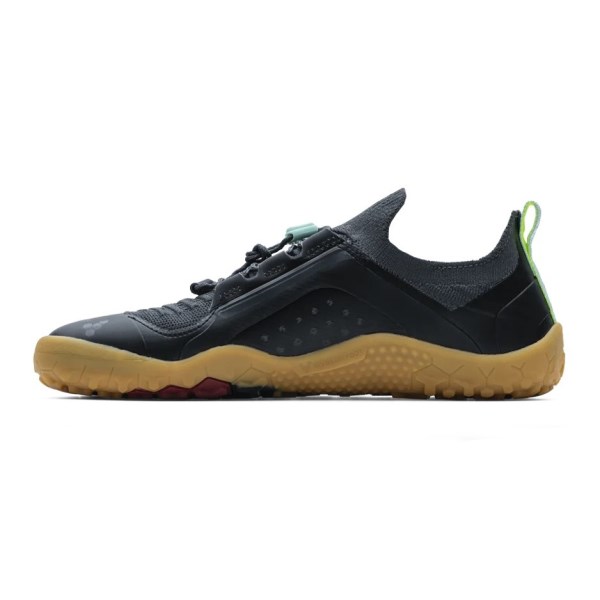 Vivobarefoot Primus Trail Knit FG - Mens Trail Running Shoes - Graphite/Gum