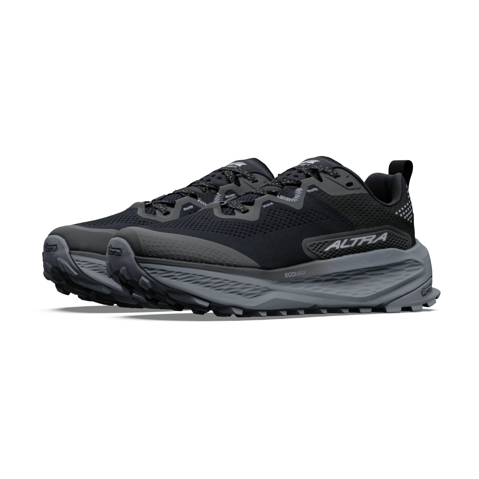 Altra Olympus 7 - Womens Trail Running Shoes - Black/Silver/Castlerock - image 2