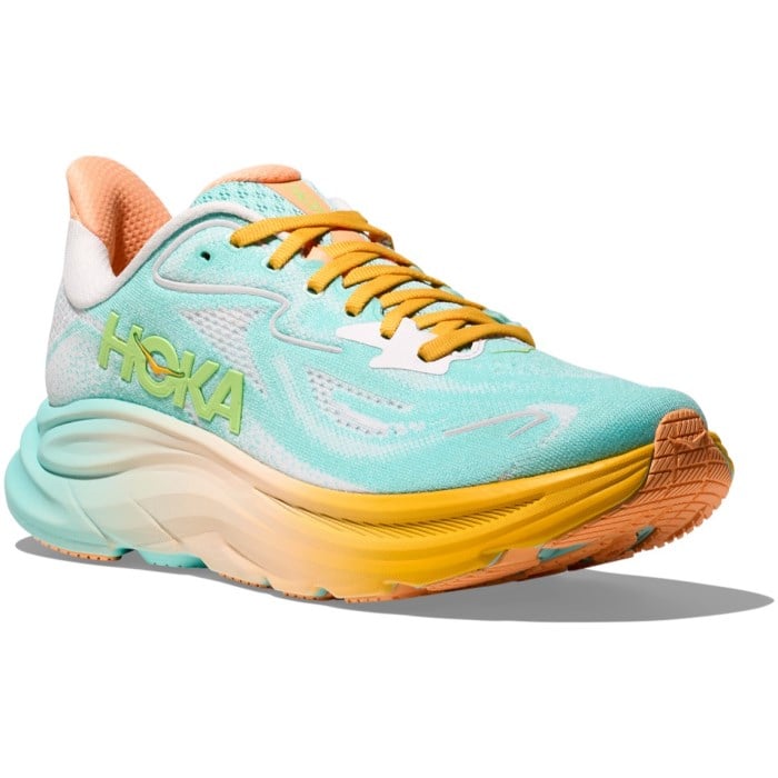 Hoka Clifton 10 - Mens Running Shoes - Blue Spark/White