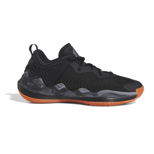 adidas D Rose Son of Chi 3.0 - Unisex Basketball Shoes - Core Black/White/Solar Orange