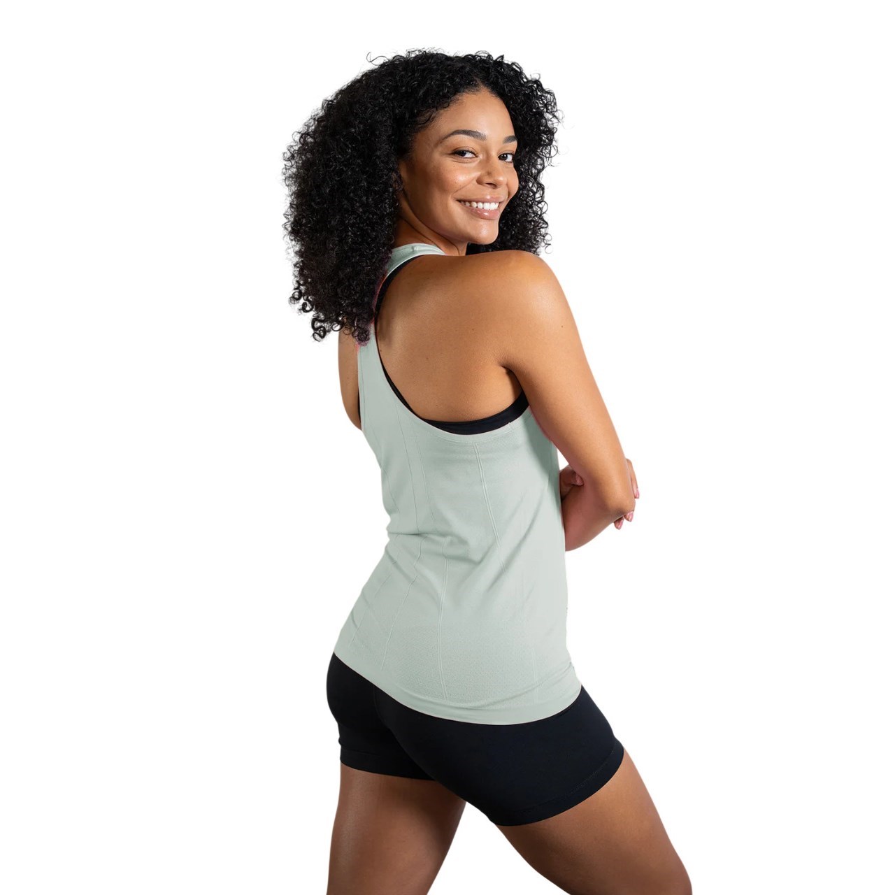 No Timid Souls GLIDE360 Womens Racerback Tank - Cool Mint