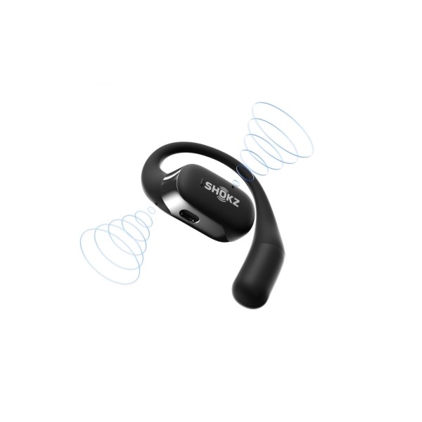 Shokz OpenFit Open-Ear True Wireless Earbuds - Black