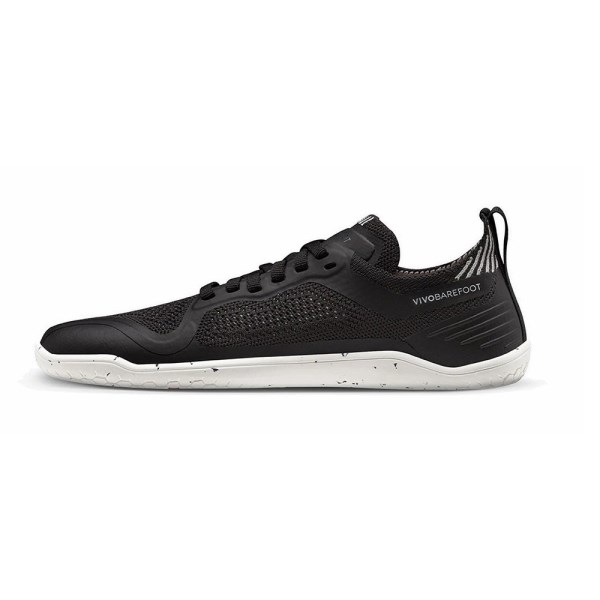 Vivobarefoot Geo Racer Knit - Mens Running Shoes - Obsidian