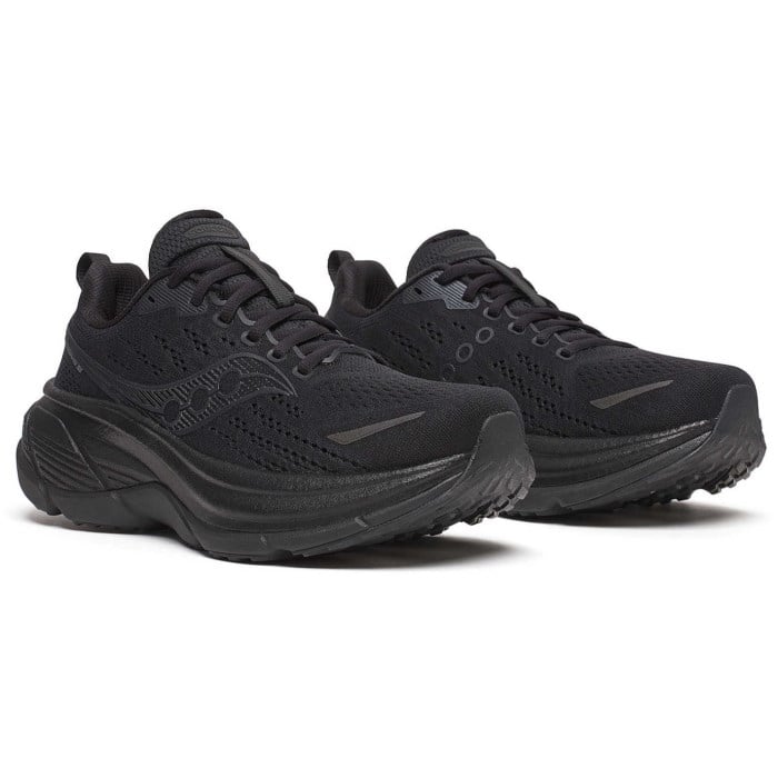Saucony Hurricane 25 - Womens Running Shoes - Triple Black