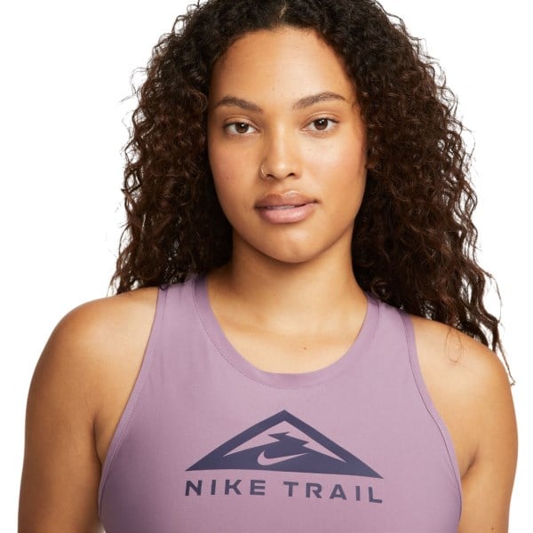 Nike Dri-Fit Womens Trail Running Tank Top - Violet Dusk/Purple Ink