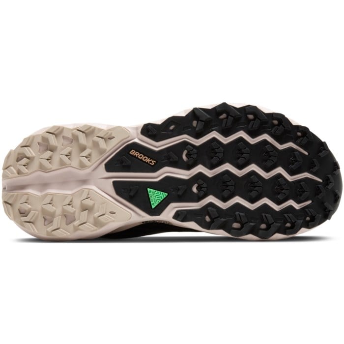 Brooks Cascadia 19 GTX - Mens Trail Running Shoes - Black/Ebony/Chateau Grey